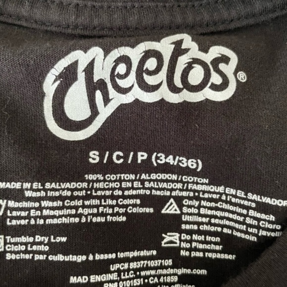 Cheetos Food Chester Cheetah Basketball Long-Sleeved Shirt - Picture 3 of 4